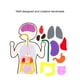 thumbnail image 3 of Órganos De Anatomía Ayudas Para La Enseñanza Órganos Del Cuerpo Humano Juguete Educativo Temprano Para Niños Inevent FN006142-00, 3 of 6