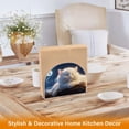 thumbnail image 5 of Sleep Cat with Moon Trees Napkin Holder for Table Clear Napkin Stand Paper Holder Acrylic Organizer Dispenser Napkins for Dinner Kitchen Restaurant Room, 5 of 8