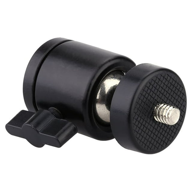 Mistaha Mini Ball Head 1/4" Mount for Camera Tripod for SB800 SB900 580EX II vidicon