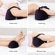 thumbnail image 4 of Cojín de espuma viscoelástica para rodillas, almohada ortopédica duradera de espuma viscoelástica, alivio del dolor del nervio ciático, la espalda y las articulaciones, 4 of 5