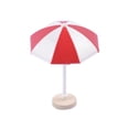 thumbnail image 1 of Sombrilla Mini Bumbersoll Para Decoración De Casa Rojo Sunnimix Sombrilla de playa de casa de muñecas, 1 of 6