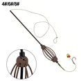 thumbnail image 6 of 1Pc Bait Cage Carp Fishing Feeder Fishing Bait Cages 70Cm Fishing Rig Hooks Parts Cage Feeders Terminal Tackle Sinker Design, 6 of 8