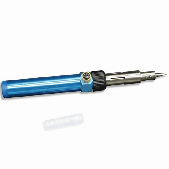 Portable Gas Soldering Iron Butane 3-In-1 Flame Welding Pen Temperature Control With Blow Torch