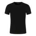 thumbnail image 2 of Handshe Men's Summer Round - Neck Mercerized Cotton Short - Sleeve T - shirt, 2 of 3