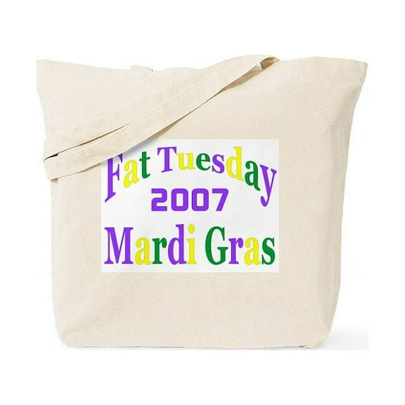 CafePress - Fat Tuesday Tote Bag - Unisex Canvas Tote Bag, Beige, 1-Piece