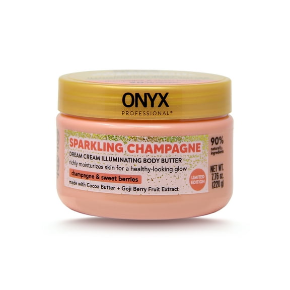 ONYX Professional Butter Bliss Illuminating Body Butter, Sparkling Champagne, 7.76 oz