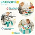 thumbnail image 2 of ZHANGHENG Baby & Toddler Activity Learning Table with Lights, Melodies and Story Telling, Infant Musical Learning Table, Baby Toys for 6 to 12-18 Months, Gift for 1 2 3 Year Old Boys & Girls, 2 of 7