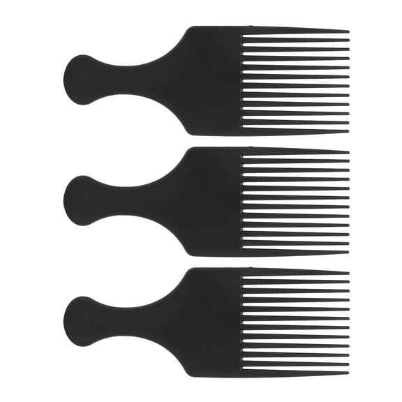 Hair Styling Comb, Hair Pick Portable 3pcs For Salon Hair Styling And Haircut For Thick Curly