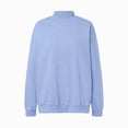 thumbnail image 4 of NOLDARES Womens Oversized Sweatshirts Mock Neck Pullover Long Sleeve Tops Fall Fashion Outfits Clothes,Sky Blue,L, 4 of 4