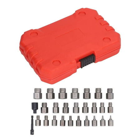 

27Pcs Screw Extractor Hex Broken Screw Remover Tool Set Kit for Repair Maintenance