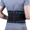 thumbnail image 1 of Faja lumbar para aliviar el dolor lumbar con 6 soportes,, 1 of 7