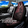 thumbnail image 4 of Uorisanigo Flag Deer Car Seat Covers for Women Waterproof Front Seat Covers Stretch Polyester Fabric Cover Anti Slip Car Accessories Universal Fit for Most Vehicle, 4 of 7