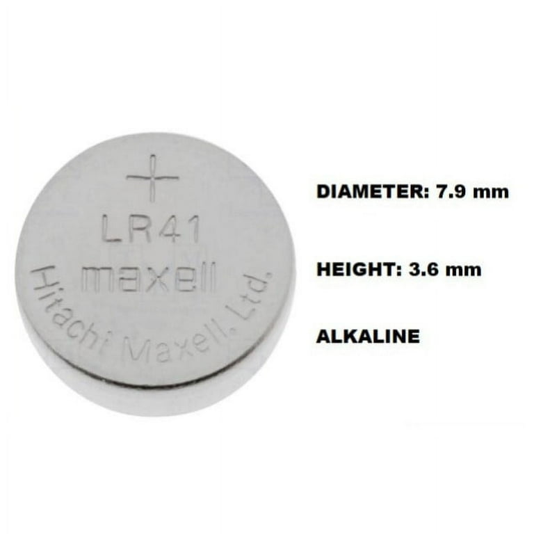 maxell lr41 battery