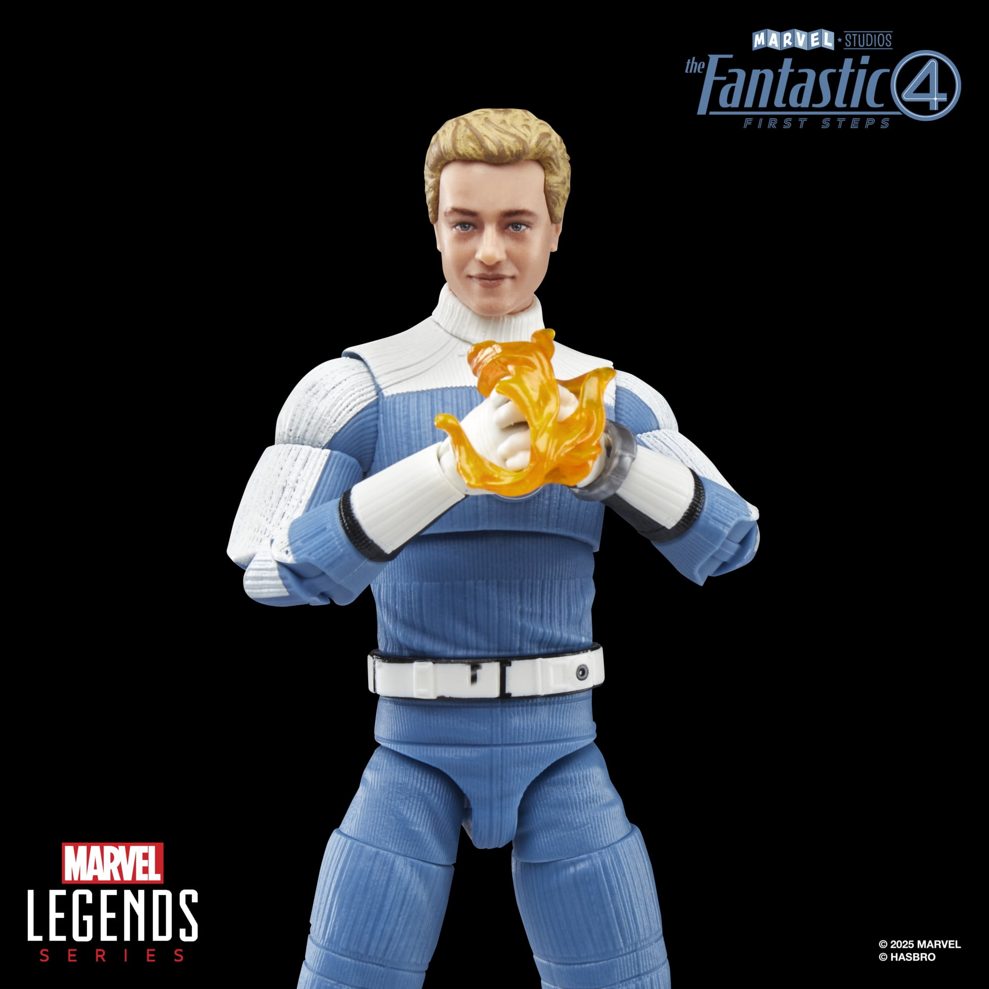 Marvel Legends Series Johnny Storm, The Fantastic Four: First Steps 6" Action Figure