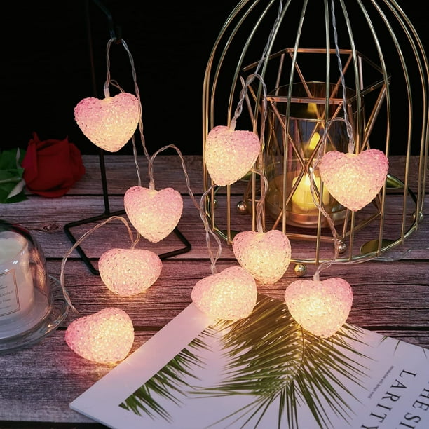 Cadeau Saint Valentin : La guirlande lumineuse & autres luminaires