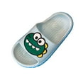thumbnail image 3 of Soepste Slides for Kids, Toddler Slippers Shower Bathroom Non-Slip Open Toe Boys Girls Slide Sandals for Indoor Outdoor Shoes, 3 of 5