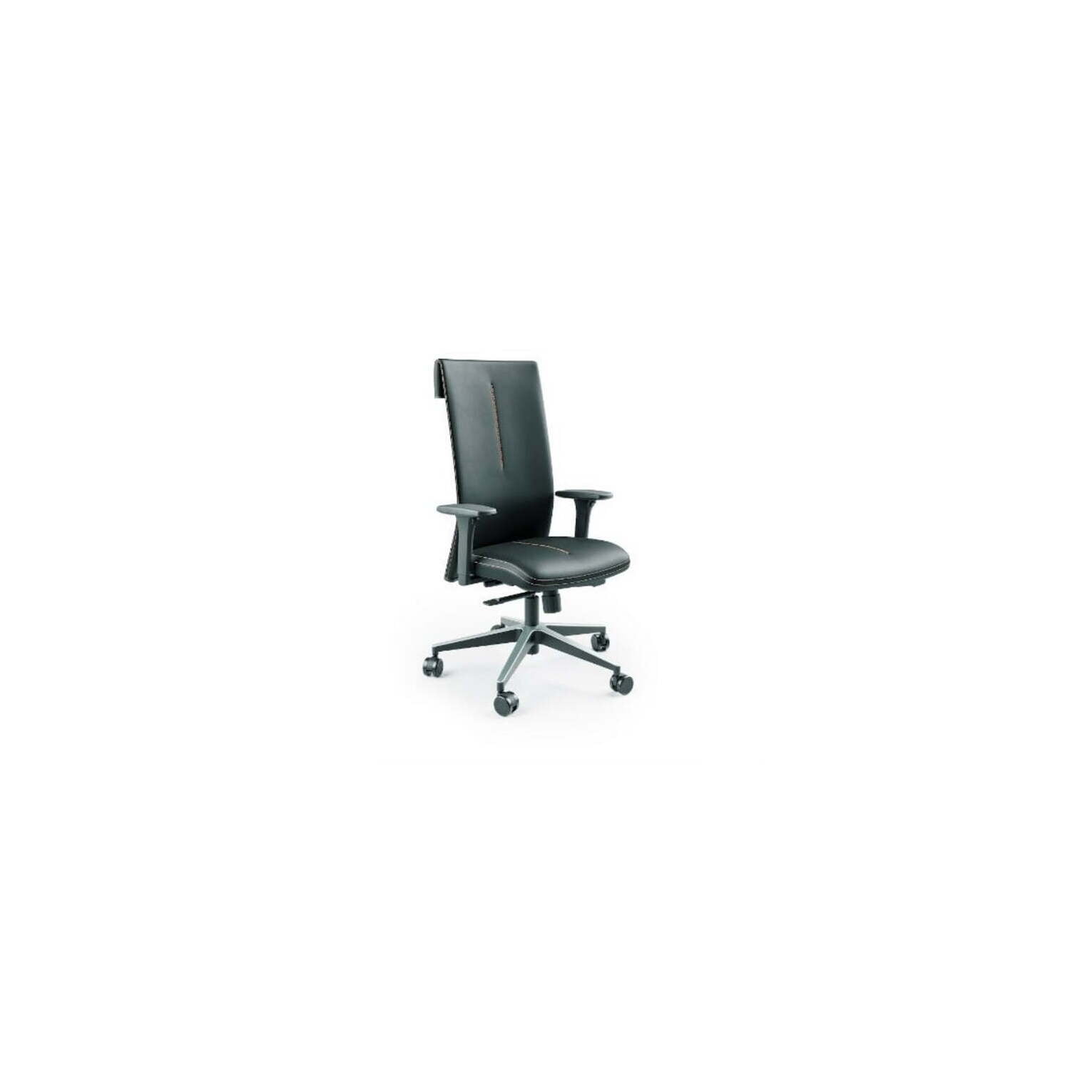 leather office chair - black product