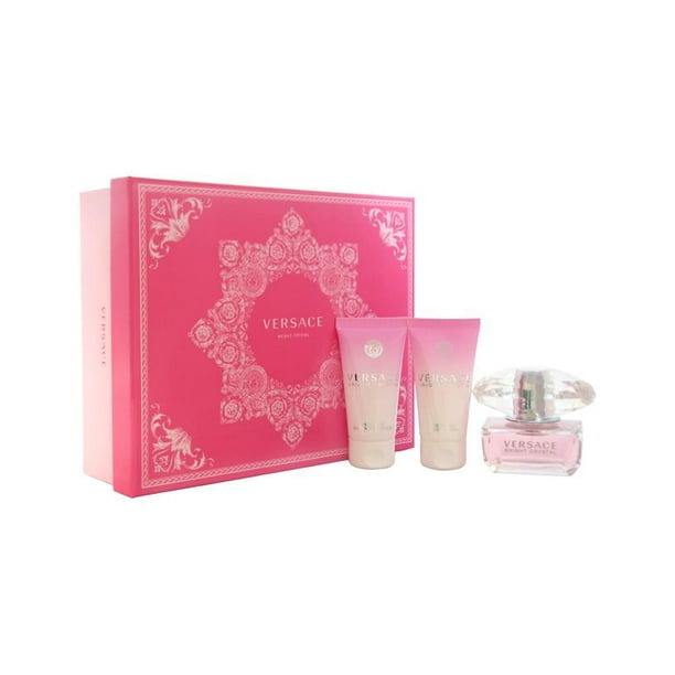 Versace - Versace Bright Crystal For Women - 3Pc Gift Set - Walmart.com ...