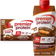 Premier Protein Shake, Chocolate Peanut Butter, 30g Protein, 11 fl oz, 12 Ct