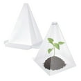 thumbnail image 6 of 20 Pack Garden Cloches for Plants Clear Reusable Small Plastic Seedling Covers Mini Greenhouse Plants Bell Covers Against for Frost, Sun, Birds 7.8" x 11", 6 of 6