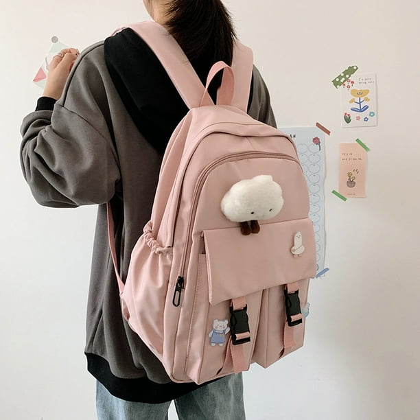 Mochila coreana estudiante mochila escolar de gran capacidad mochila de viaje bolsa de computadora
