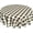 B, variant on Round Tablecloth 60 Inch, Beige Buffalo Check Plaid Round Tablecloth Spillproof Soil Resistant Tablecloth Table Topper for Dining, Party, Buffet, Wedding