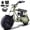 MB002-Green, variant on Aoemoe 105CC Dirt Bike, 30 MPH High-Speed Off-Road Motorcycle, Black