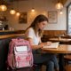 thumbnail image 5 of CaiYueKe Clear PVC Backpack Transparent Stadium Backpack for College Travel Events Large Capacity Waterproof Lightweight Breathable Backpack for Laptop Work Commuter, 5 of 7