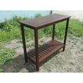 thumbnail image 3 of Brown Garden Balcony Garage Workstation Desk - Versatile And Build Wood For Garden, Balcony, Functional, 3 of 5