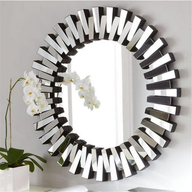 Afina ML-36-R 36 in. Modern Luxe Round Decoarative Mirrors