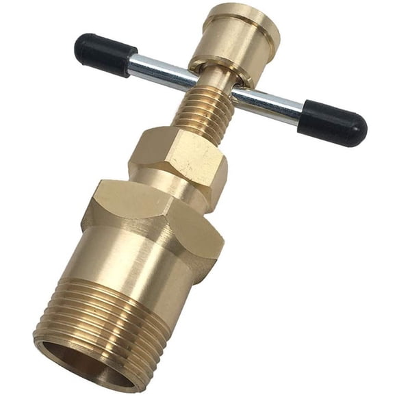 Riwesomey Extractor de extracción de oliva, tubería de latón, eliminación de accesorios, tubería de Gas, herramienta de eliminación de Válvulas