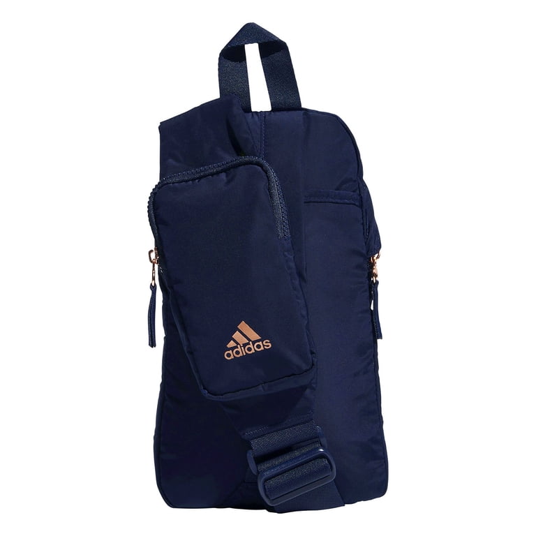 adidas Essentials 2 Sling Crossbody Bag Color: Legend Ink Blue