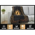thumbnail image 7 of InnoBeta Gifts for Men, Initial Mens Gifts for Him, Birthday Gift Ideas, Mens Blanket, 300gsm Flannel Throw Blanket Gift for Dad, Grandpa, Husband, 60"x 80", A, 7 of 7