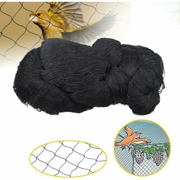 Malla Red antipájaros Red protectora Red de jardín Red de estanque Red de aviario Red de estanque contra pájaros Protección anti-UV resistente Frutas Plantas Vegetales TUNC Sencillez