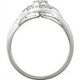 thumbnail image 2 of FB Jewels 10k White Gold 1/10 CTW Diamond Promise Ring Size 7, 2 of 2