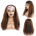 thumbnail image 4 of Peluca Youngirl Ombre Deep Wave, cabello humano #4 /27, peluca rizada para mujeres negras, cabello h, 4 of 7