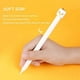 thumbnail image 3 of Estuche para Apple Pencil 1st Generation iPencil Case Funda de silicona suave Cute Duck Design Holder Funda protectora Accesorios Compatible con iPad Pencil 1st Fokelyi CW-CC379-2, 3 of 9