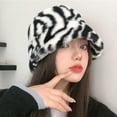 thumbnail image 2 of Winter Faux Fur Bucket Hat Fluffy Warm Hat for Women Men, 2 of 5