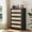 Black, variant on Litake Tall Drawers Rattan Dresser, Storage Chest of Drawers with Wooden Spacious Top,Handles,Easy to Assemble,Modern Dresser for Bedroom,Living Room,Entryway,Hallway (Black/White/Natural, 5 Drawer)