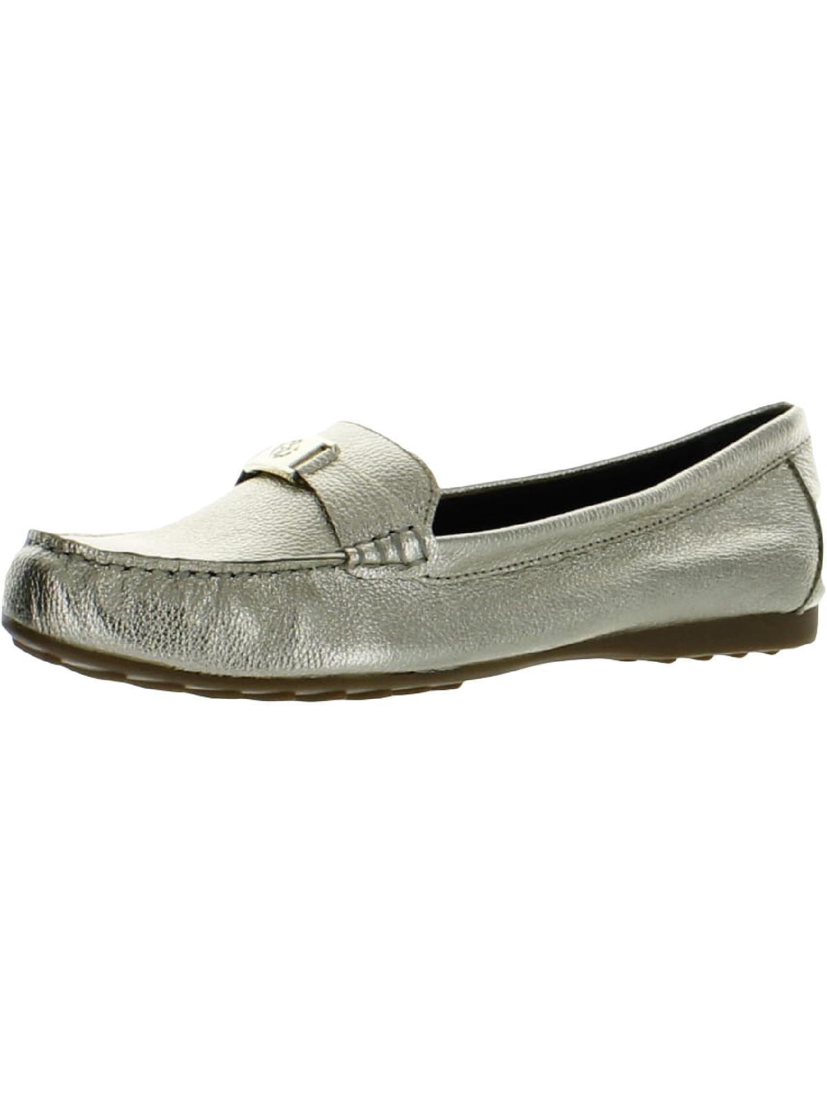 Giani Bernini Womens Dailyn Leather Moccasin Loafers