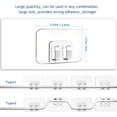 thumbnail image 5 of Outdoor String Light Hooks 50 Pack with Adhesive Tape - Damage Free, Tool Free, Hole Free, Waterproof, UV Resistant, Perfect for Christmas and Yard Decorations!, 5 of 8