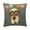 B, variant on Wozhuo Cute Dog Pillow Cover Cushion Cover Rectangular Sofa Decorative Pillow Cover Easter Home Decor