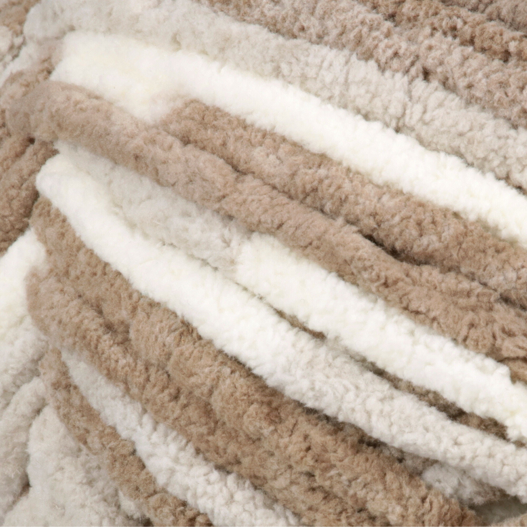 Bernat® Baby Blanket™ #6 Super Bulky Polyester Yarn, Little Sandcastles 10.5oz/300g, 220 Yards (4 Pack)