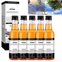 Car Glass Oil Film Remover Car Glass Cleaner , Glass Oil Film Stain Cleaner, Car Windshield Oil Film Car Glass Oil Film Cleaner, Remove Stains, Rain and Fog Prevention 150ml