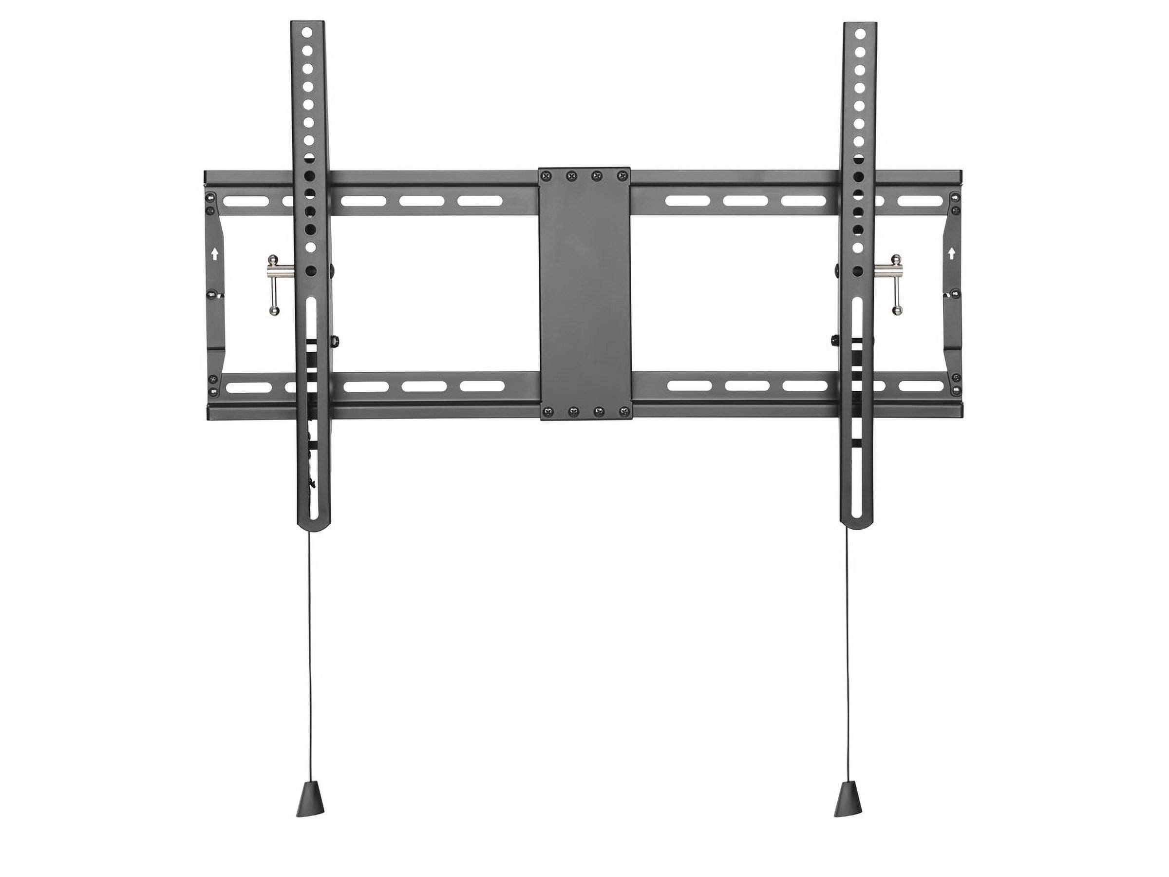 Monoprice Low Profile Tilt TV Wall Mount Bracket For LED TVs 37in to 80in, Max Weight 154 lbs, VESA Patterns Up to 600x400, Fits Curved Screens - EZ Series