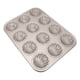 thumbnail image 3 of Molde Para Hornear De Acero Al Carbono De 12 Cavidades, Molde En Forma De Concha, Herramienta Para Hacer Postres, Fácil Desmoldar, Molde Para Pasteles, Superficie Lisa, Accesorio Para Bandeja Speravity HA020566-00, 3 of 6