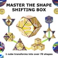 thumbnail image 4 of Caja cambiadora Fidget Toy con forma de Shashibo con 36 imanes Technicolor, 4 of 8