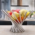 thumbnail image 1 of VALINK Stainless Steel Rotation Fruit Basket Draining Fruits Bowl Stand for Living Room, 1 of 6