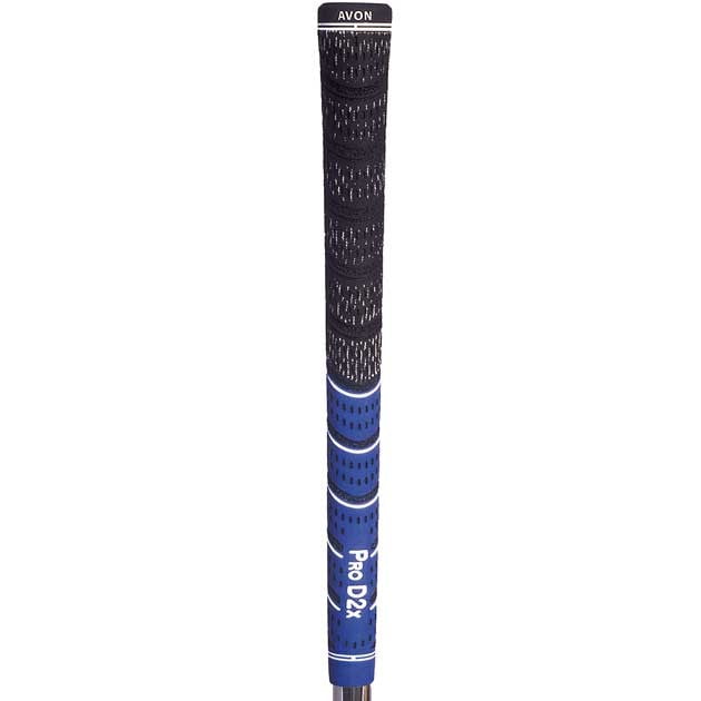 Avon Pro D2x Jumbo 1/2 Cord Golf Grip (Black/Blue) .580 Large NEW
