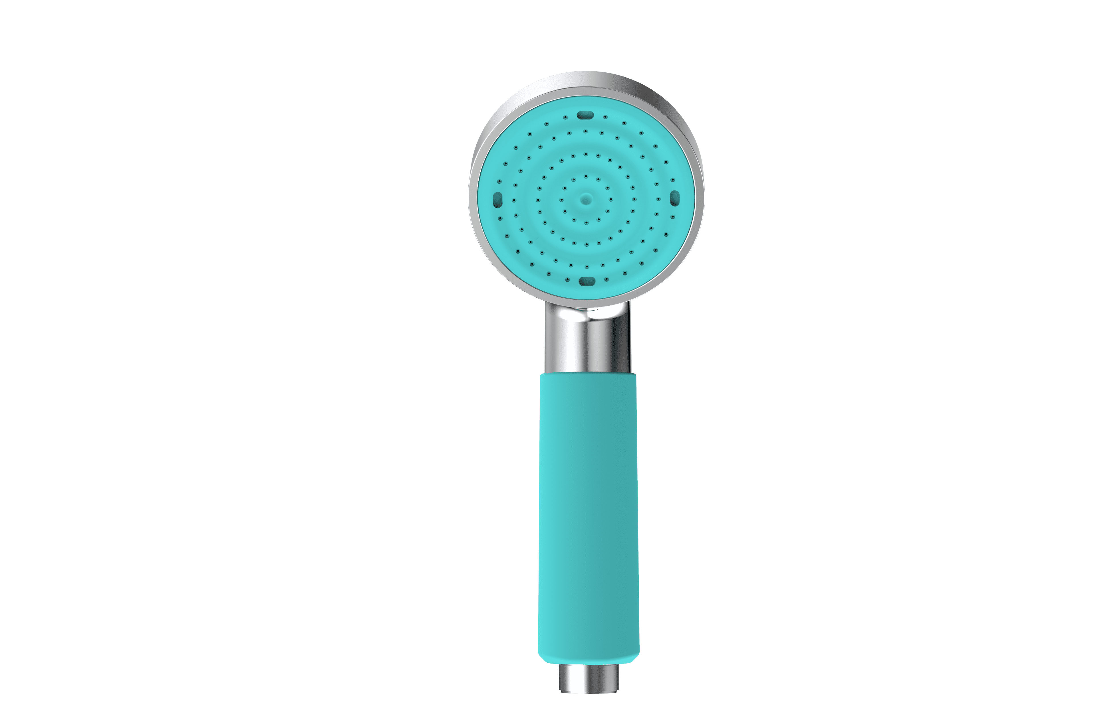 Colorful handheld shower head with silicone grip 10 colors (Mint